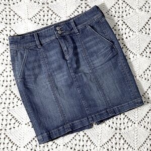 OLD NAVY Classic Denim Skirt